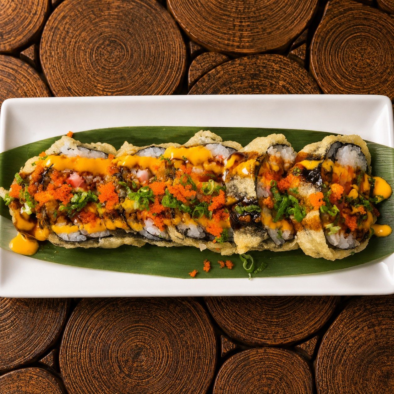 Seafood Tempura Roll.