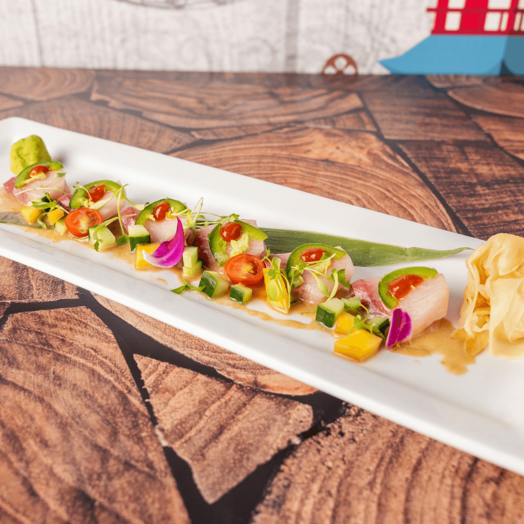Yellowtail Jalapeno (6 Pieces).