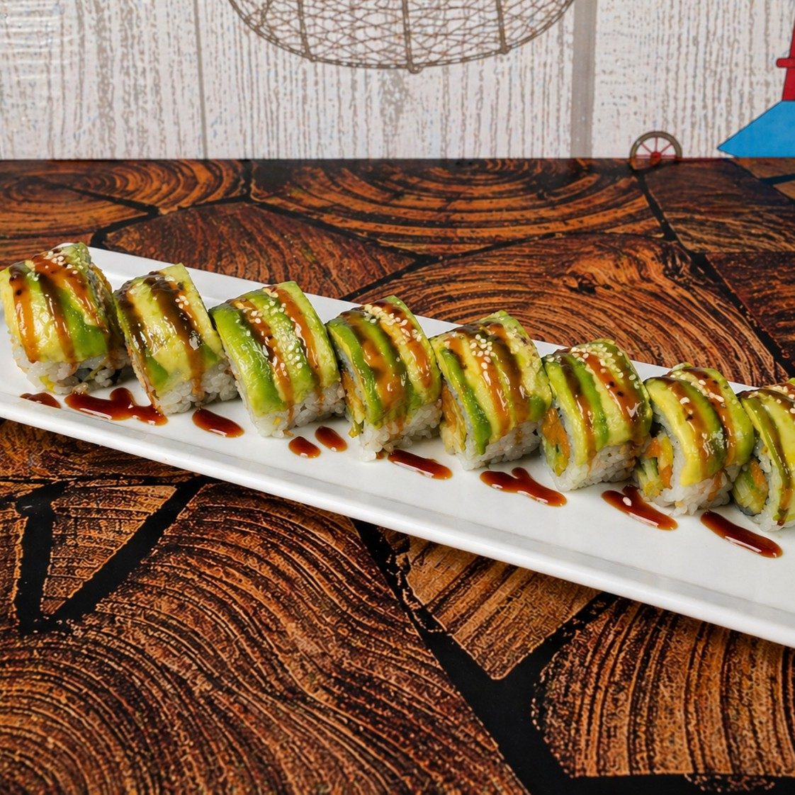 Green Dragon Roll.
