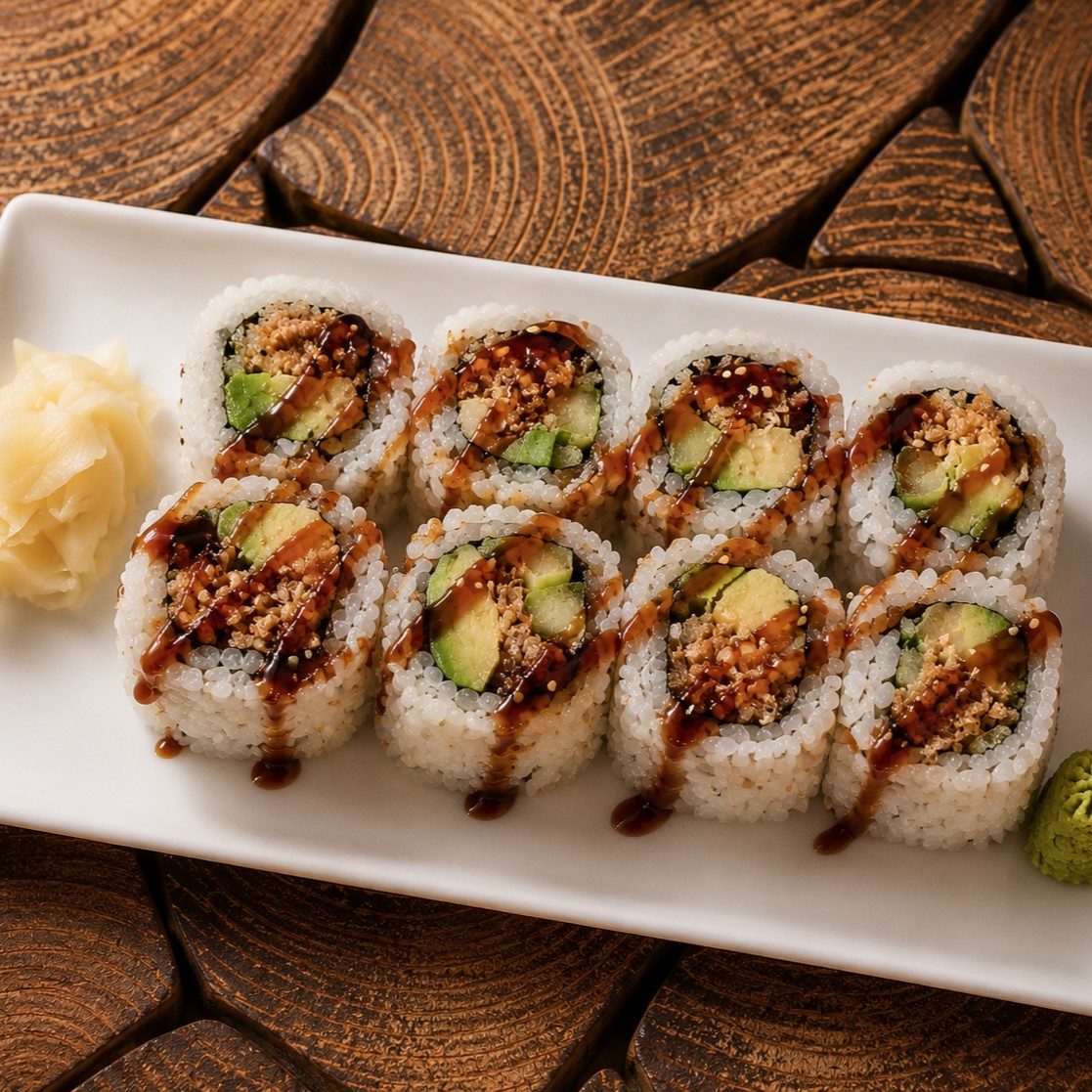 Salmon Skin Roll.