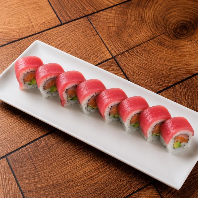 Red Rainbow Roll.