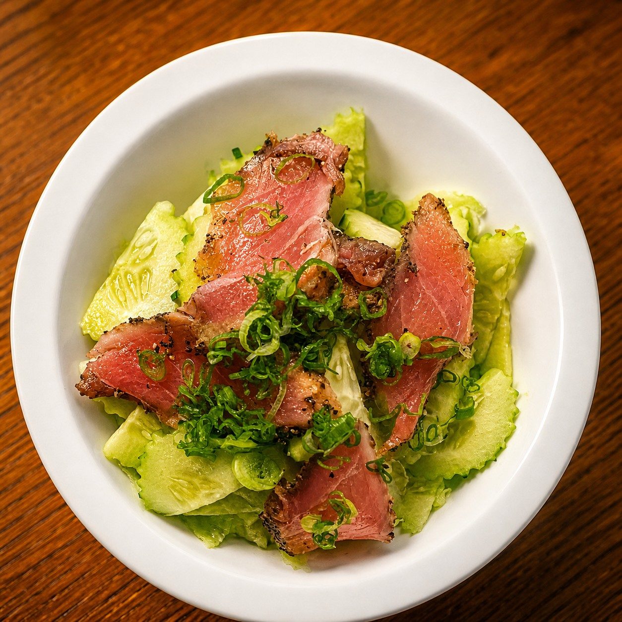 Black Pepper Tuna Salad.